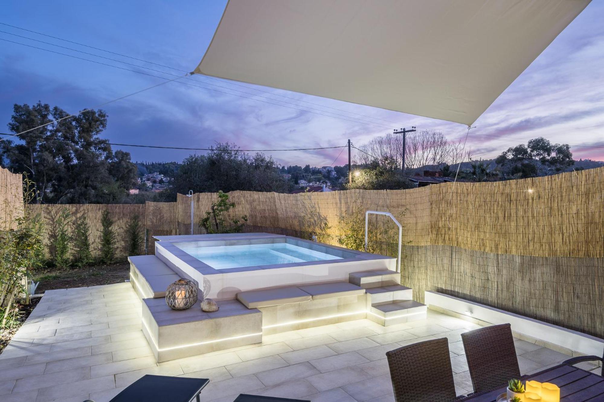 Villa Nina With Private Plunge Pool, 5Km To Corfu Town Εξωτερικό φωτογραφία